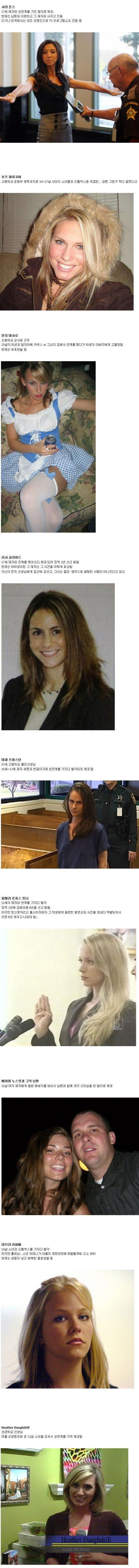 제자를 사랑한 선생님들
