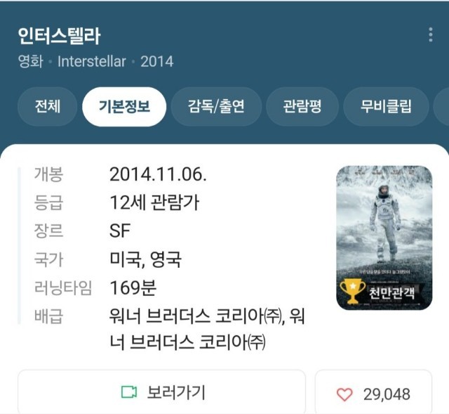 어느덧 개봉한 지 10년이 된 띵작 영화